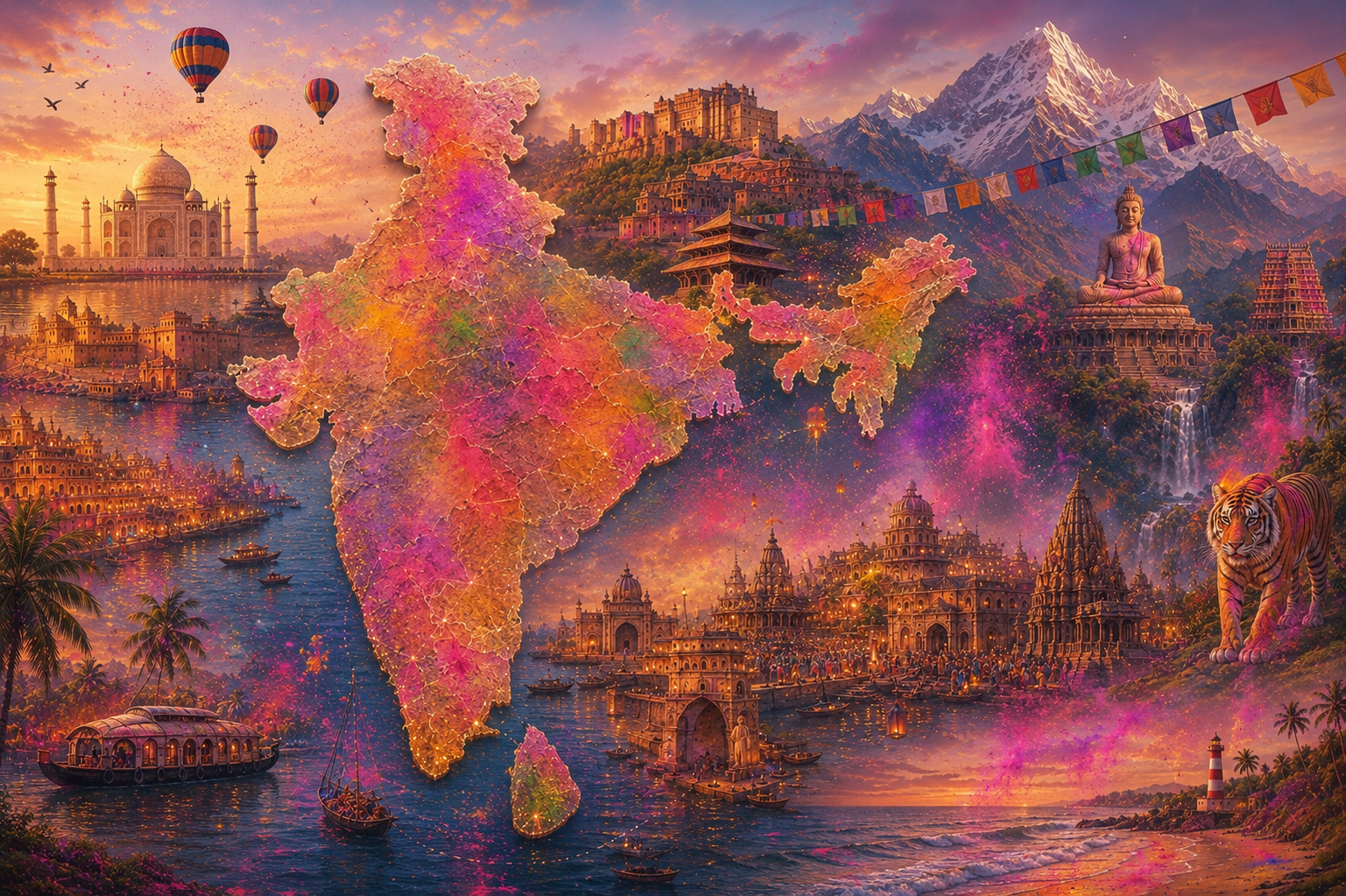 Holi Festival India Nepal