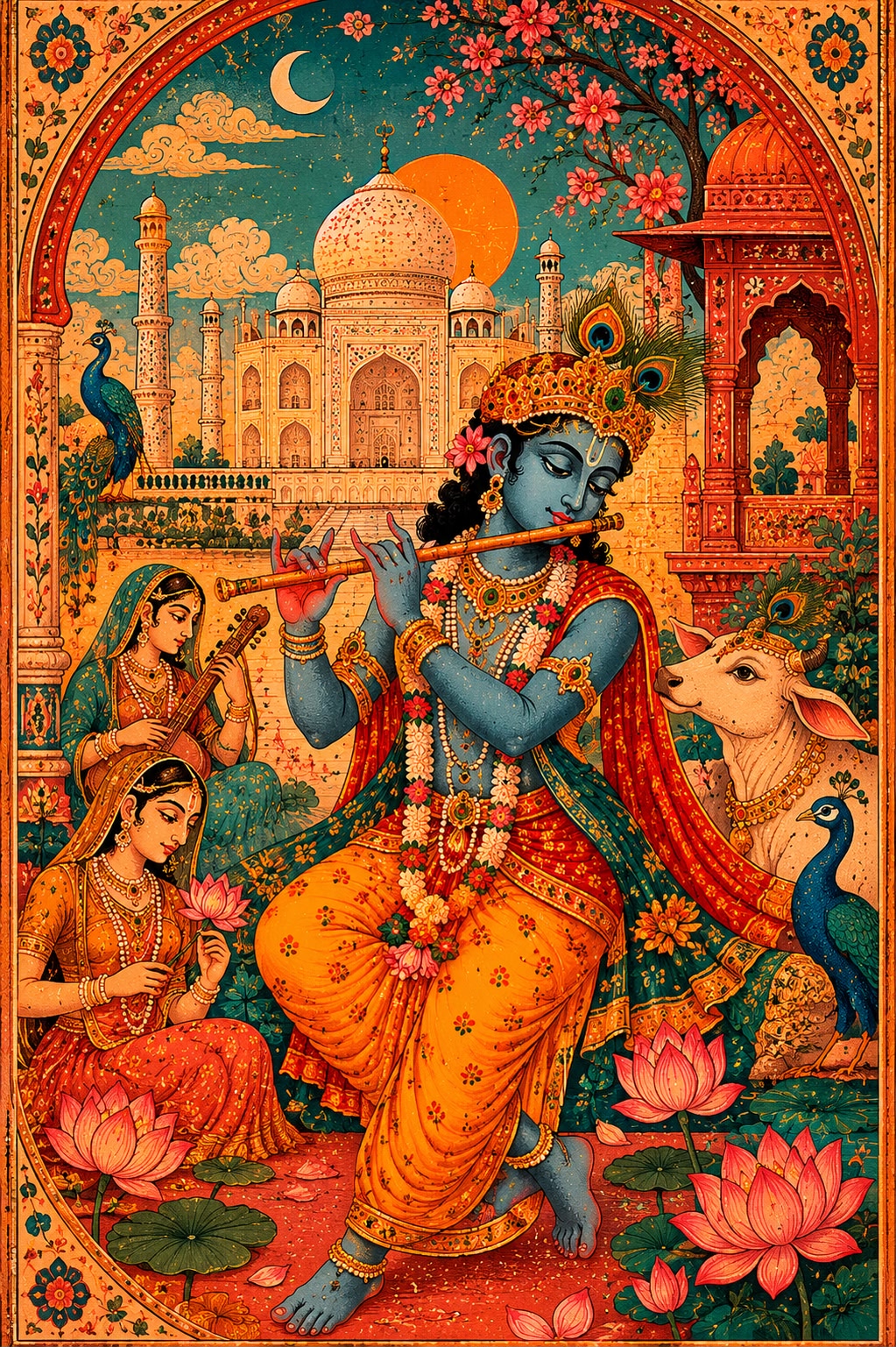 Arte Indiana — Krishna